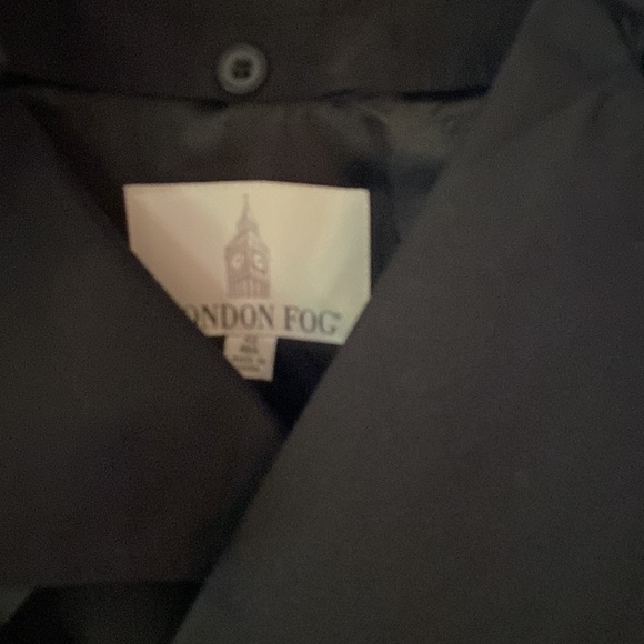 Man’s NWTs London fog vintage trench coat rain coat - Picture 3 of 12